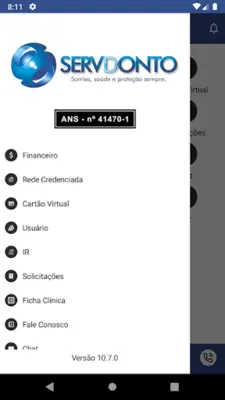 Servdonto - Associado android App screenshot 0